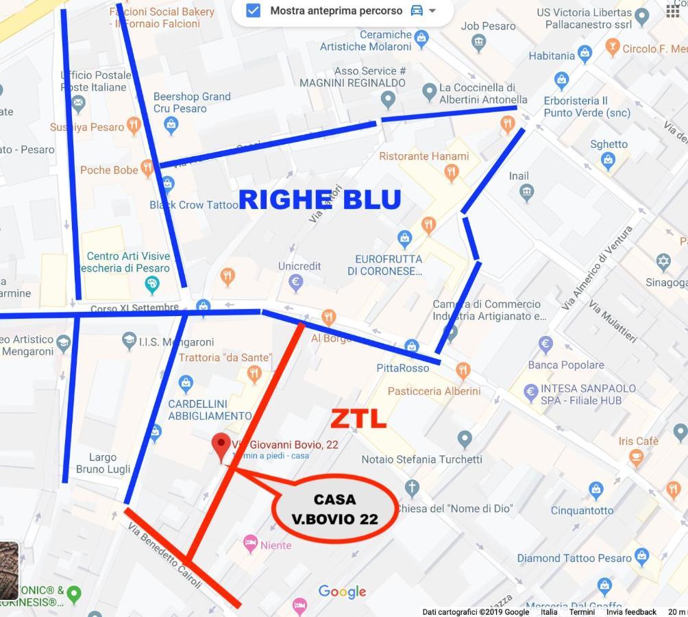 Apartament Centro E Mare Pesaro Zewnętrze zdjęcie